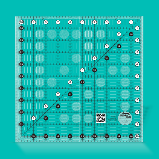 Creative Grids Quilt Ruler 10-1/2