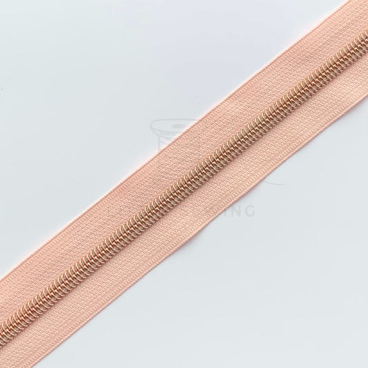 Rose Gold Zipper Tape #5