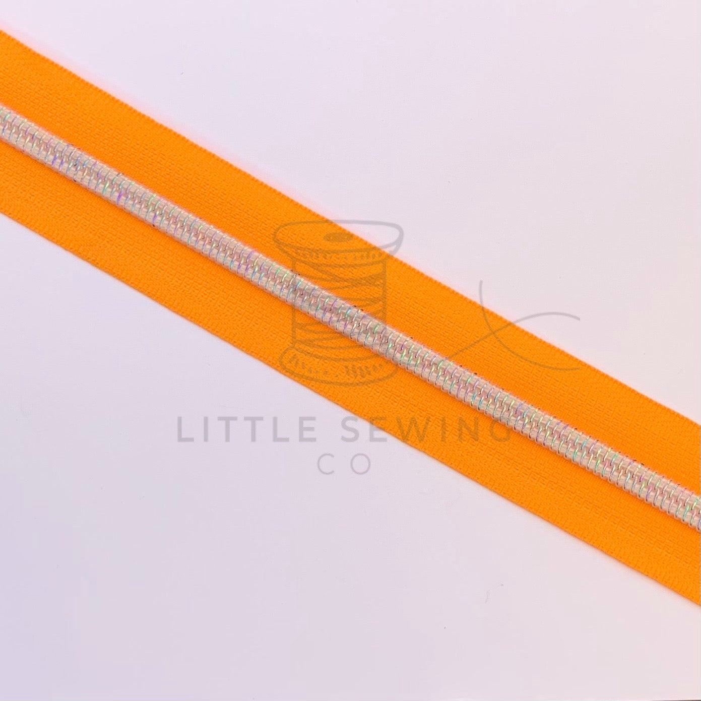Orange Sorbet Zipper Tape #5