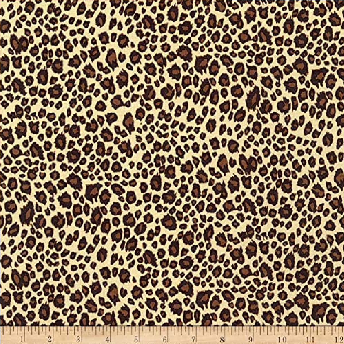 Riley Blake - Animal Kingdom - Mini Leopard Brown