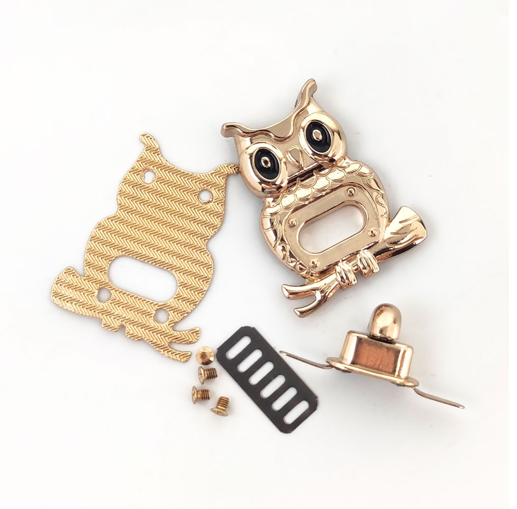 Gold Owl Turn Lock