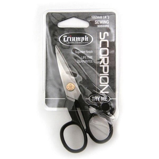 TRIUMPH Scorpion Hobby Scissors, 4"